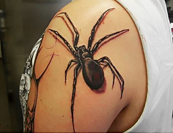 Spider tribal tattoo Design 4 Spider Tattoo Design Ideas