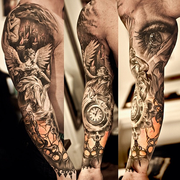 15 full sleeve tattoo Sleeve Tattoo Design Ideas
