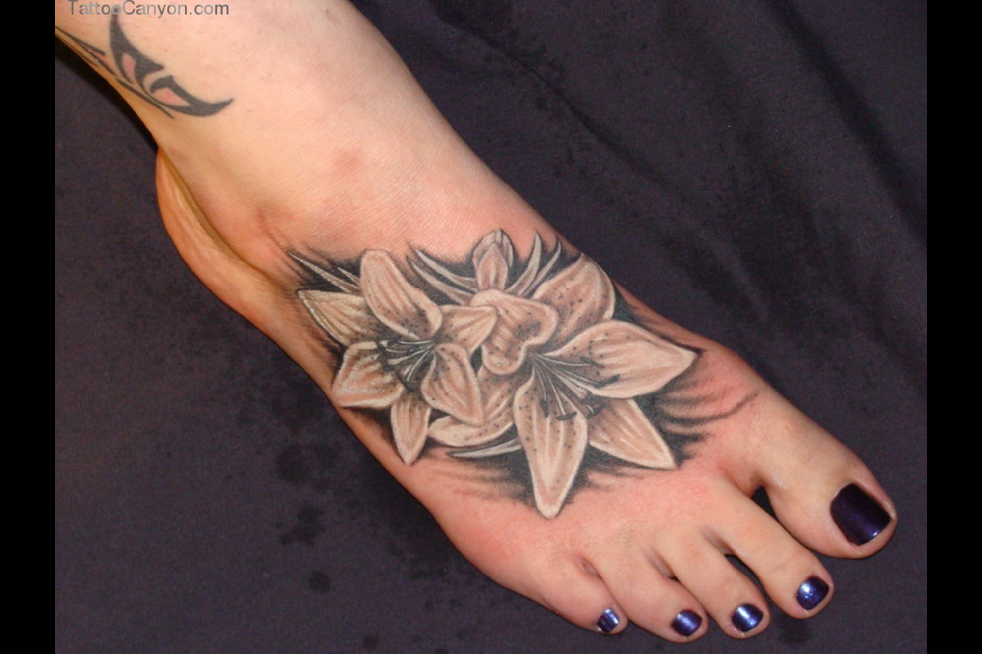  flower ankle tattoos designs and ideas tattoo design  Ankle Tattoo Design Ideas
