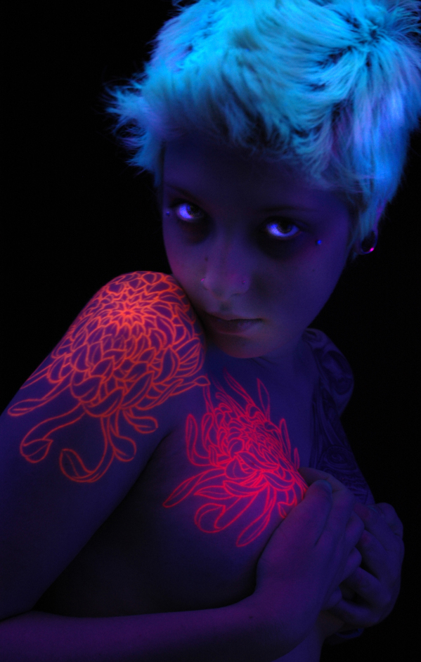 28726 Glow In The Dark Tattoos Glow in the dark Tattoos Design ideas