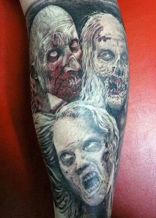 zombie tattoos