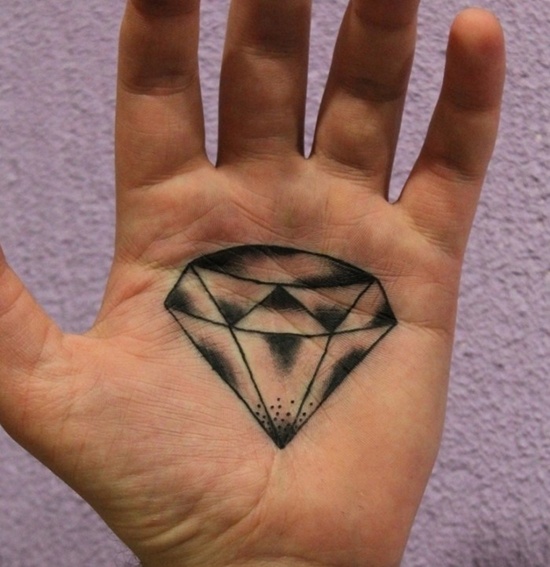  Diamond Tattoo Design Ideas