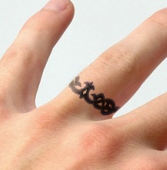awesome wedding ring tattoos 11 Ring Tattoos Design Ideas