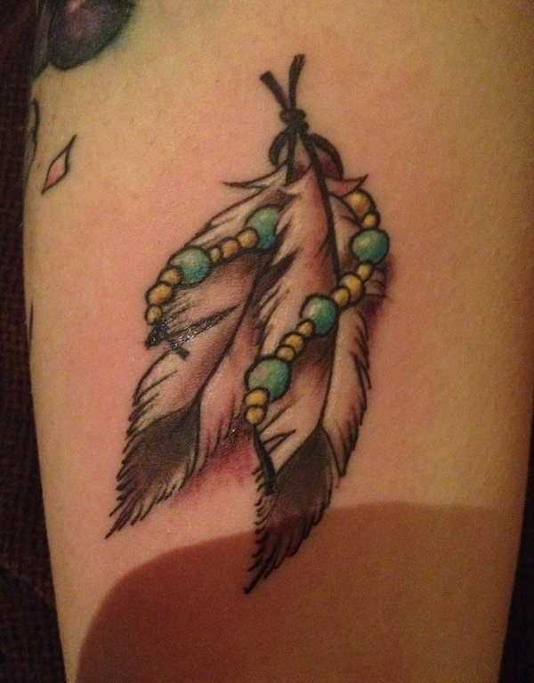 feather tattoo by artisticrender d6x2ih4 Feather Tattoos Design Ideas