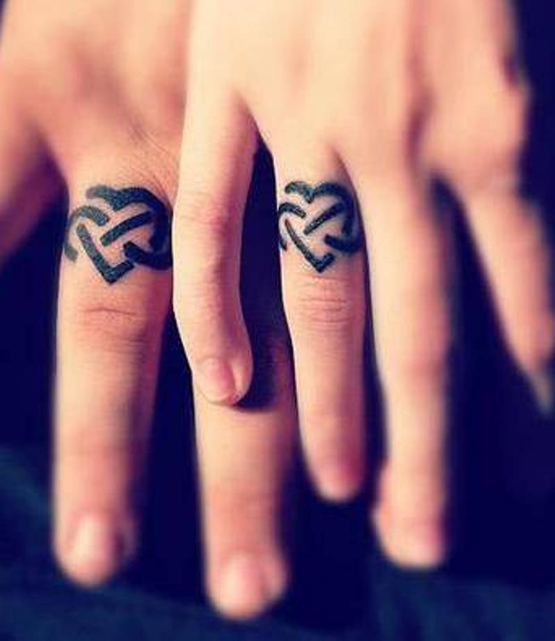 Celtic Knot Wedding Ring Tattoo Mypic Asia