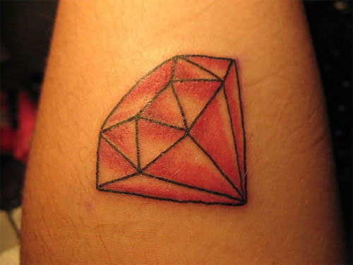 nice diamond tattoo Diamond Tattoo Design Ideas