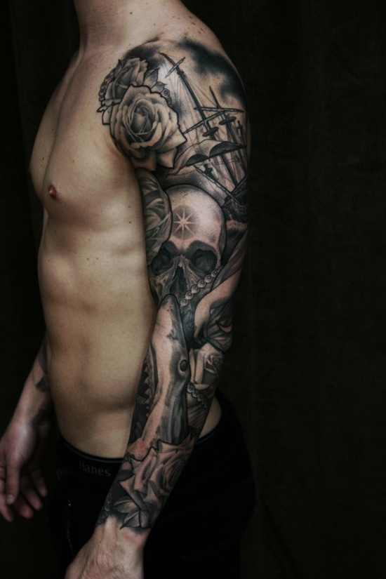sleeve tattoos for men 41 1 Sleeve Tattoo Design Ideas